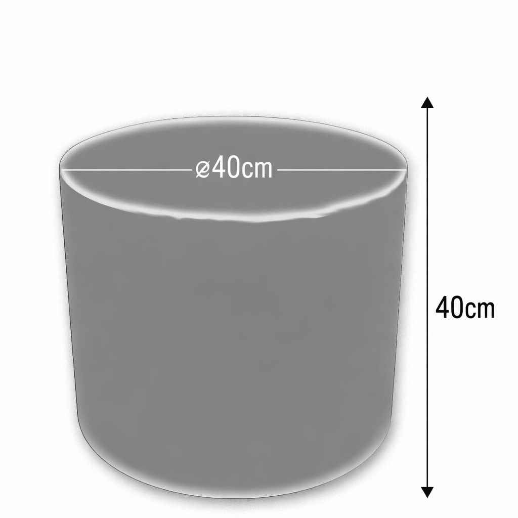 BERTONI sėdimoji pufas, lengvas ir stabilus, su cilindriniu pufų raštu - Barrel