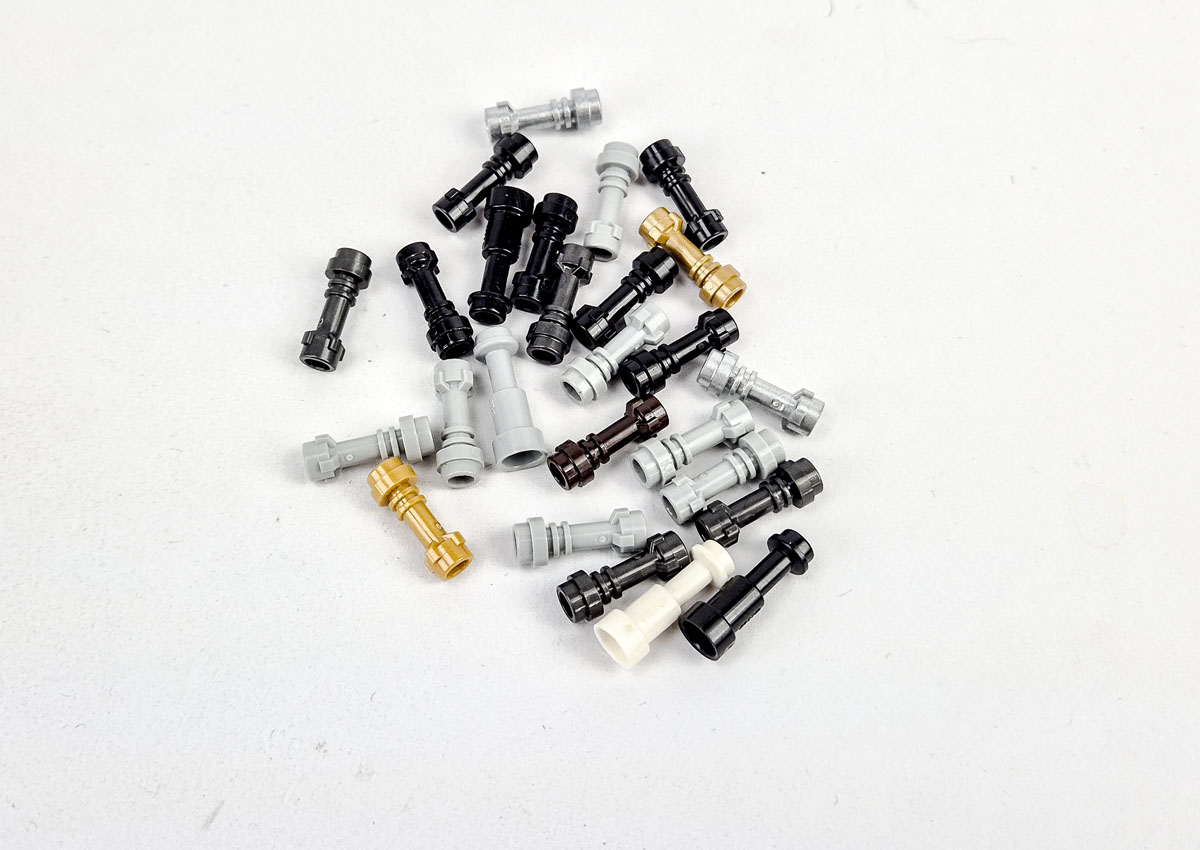 Lego aksessuarai rankenos ir šviečiantis kalavijas