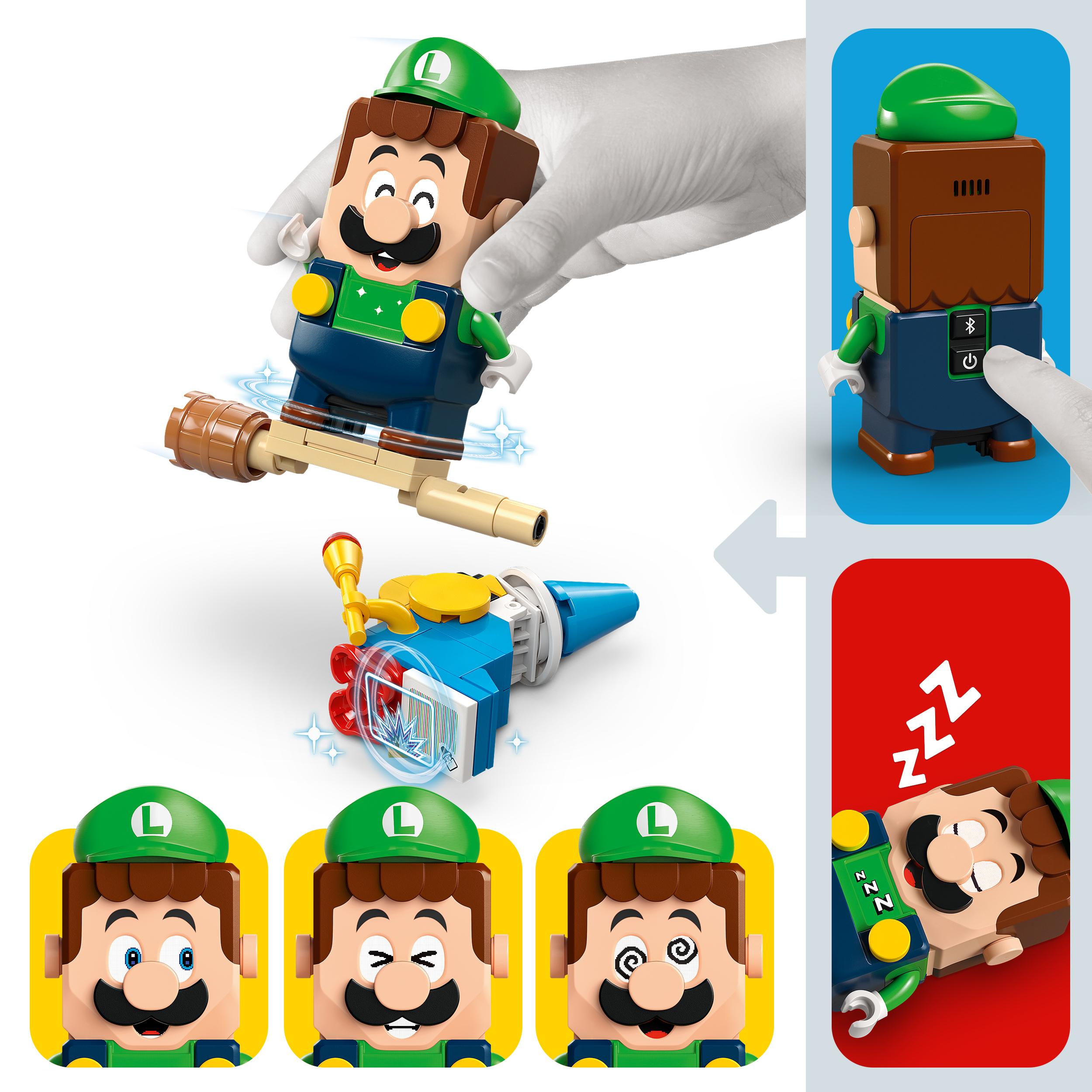 LEGO Super Mario Adventures su LEGO Luigi 71440 interaktyvia figūra