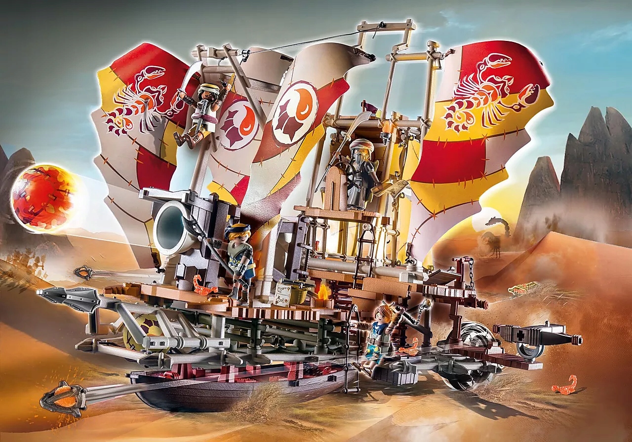 PLAYMOBIL Knights Novelmore Salahari Stormbreaker 233 el 71023