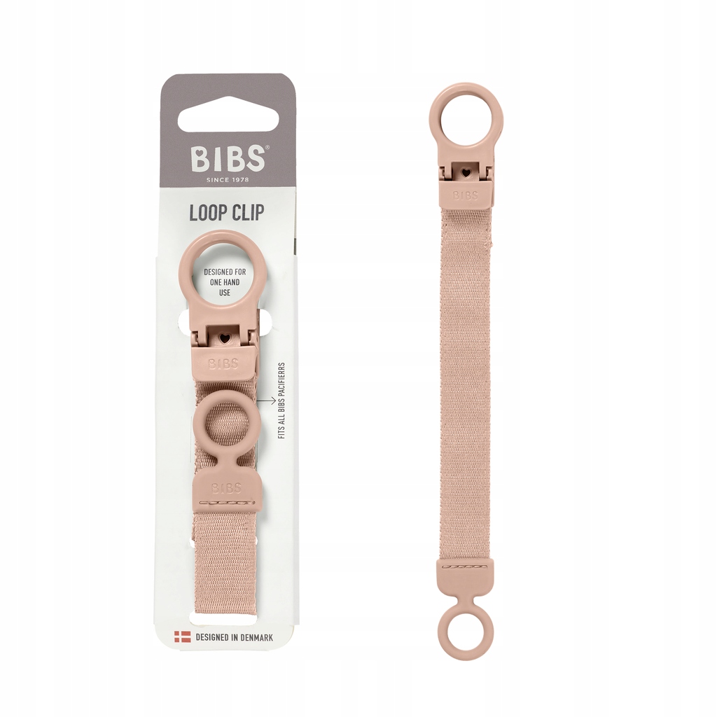 Bibs smočelio žiedas su klipsu nuo 0m+