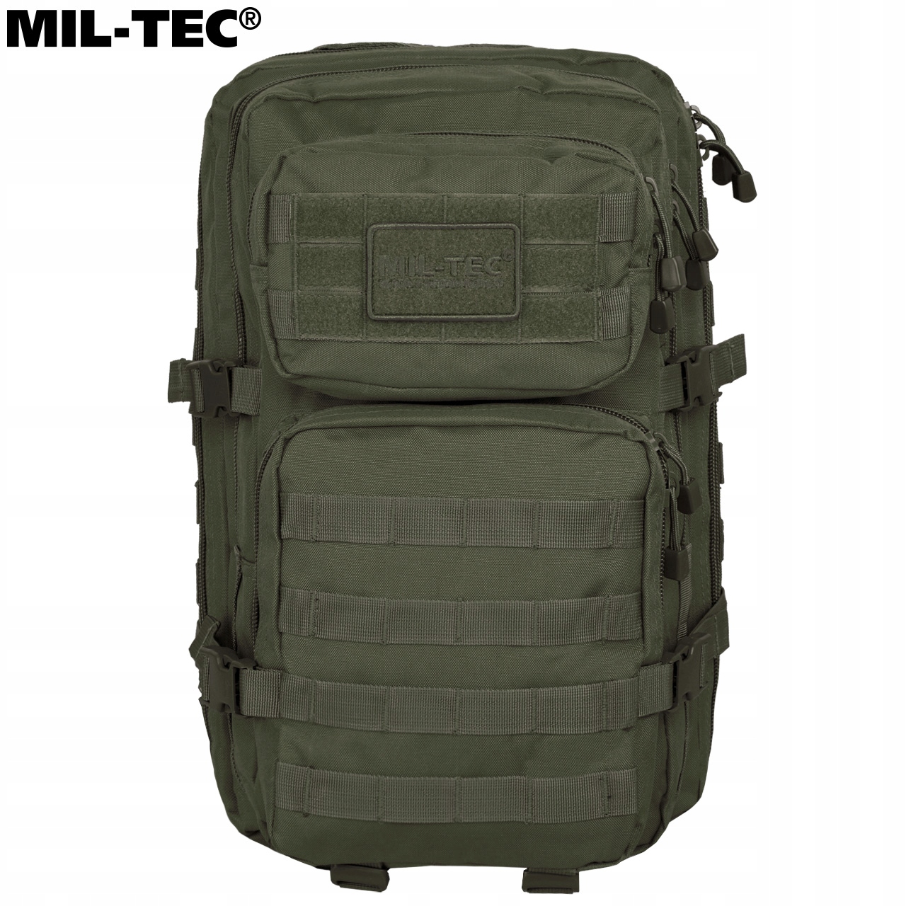 Mil-Tec Assault karinė taktinė turistinė kuprinė 36L alyvuogių