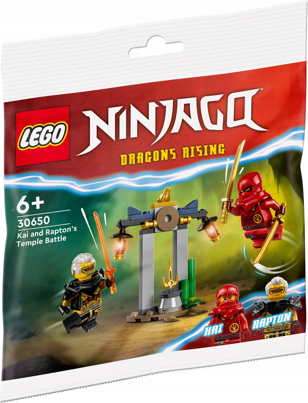 Lego Ninjago Kaio ir Raptono mūšis šventykloje 30650