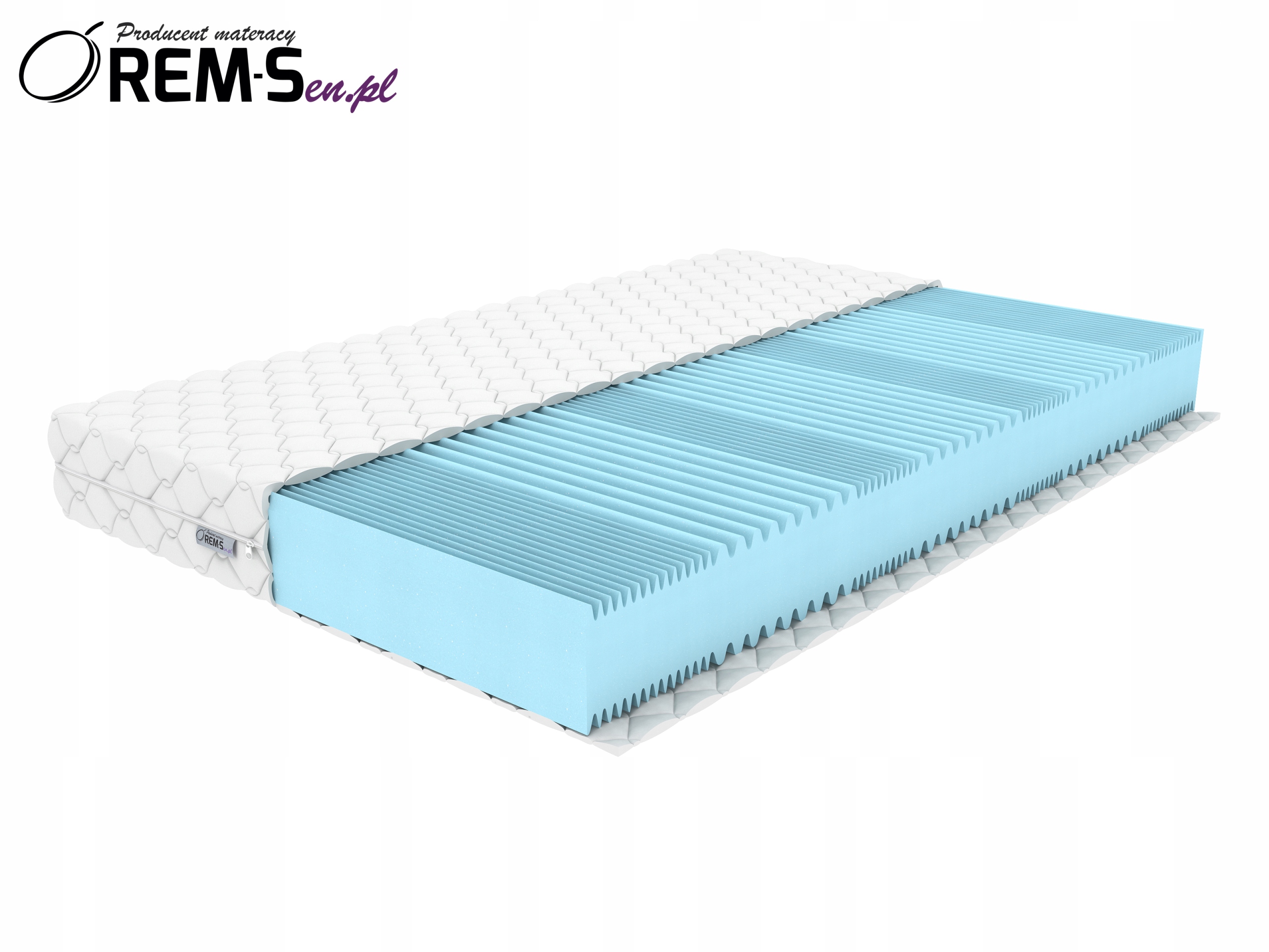 Čiužinys 90x200 15cm Iki 30kg/m3 7STREF PokrowPIK H3