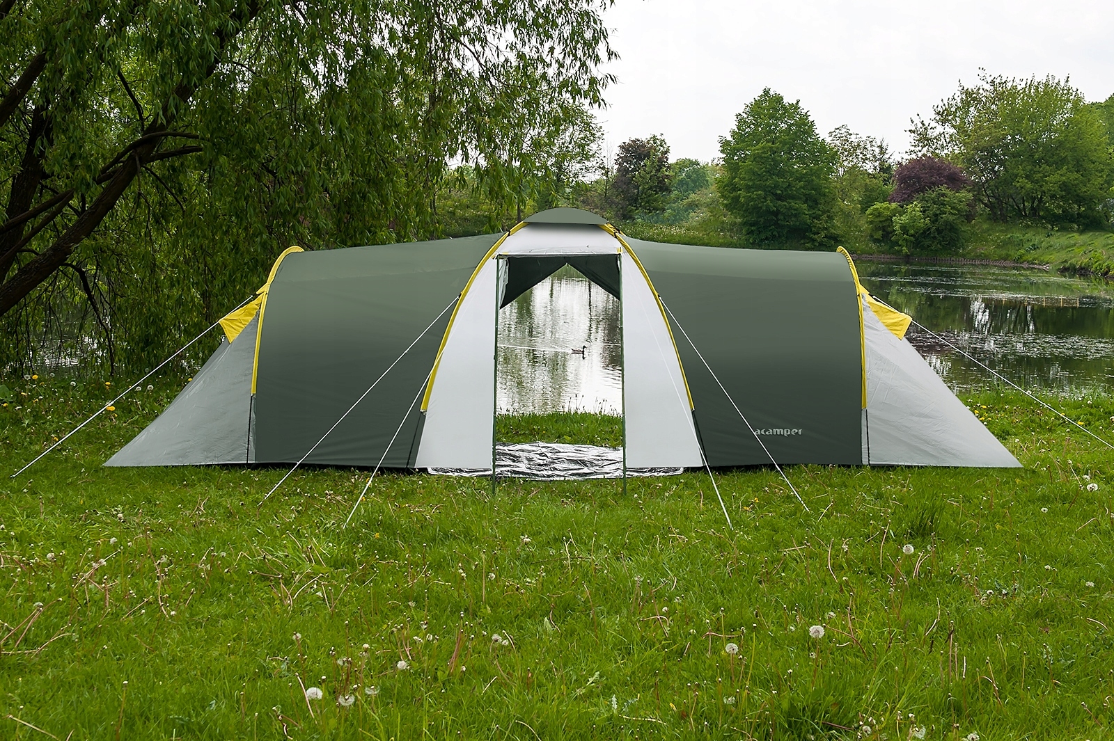 ŠEIMOS TURISTINĖ PALAPINĖ NADIR 8 PRO ACAMPER 3500mm GLAMPING CAMPING