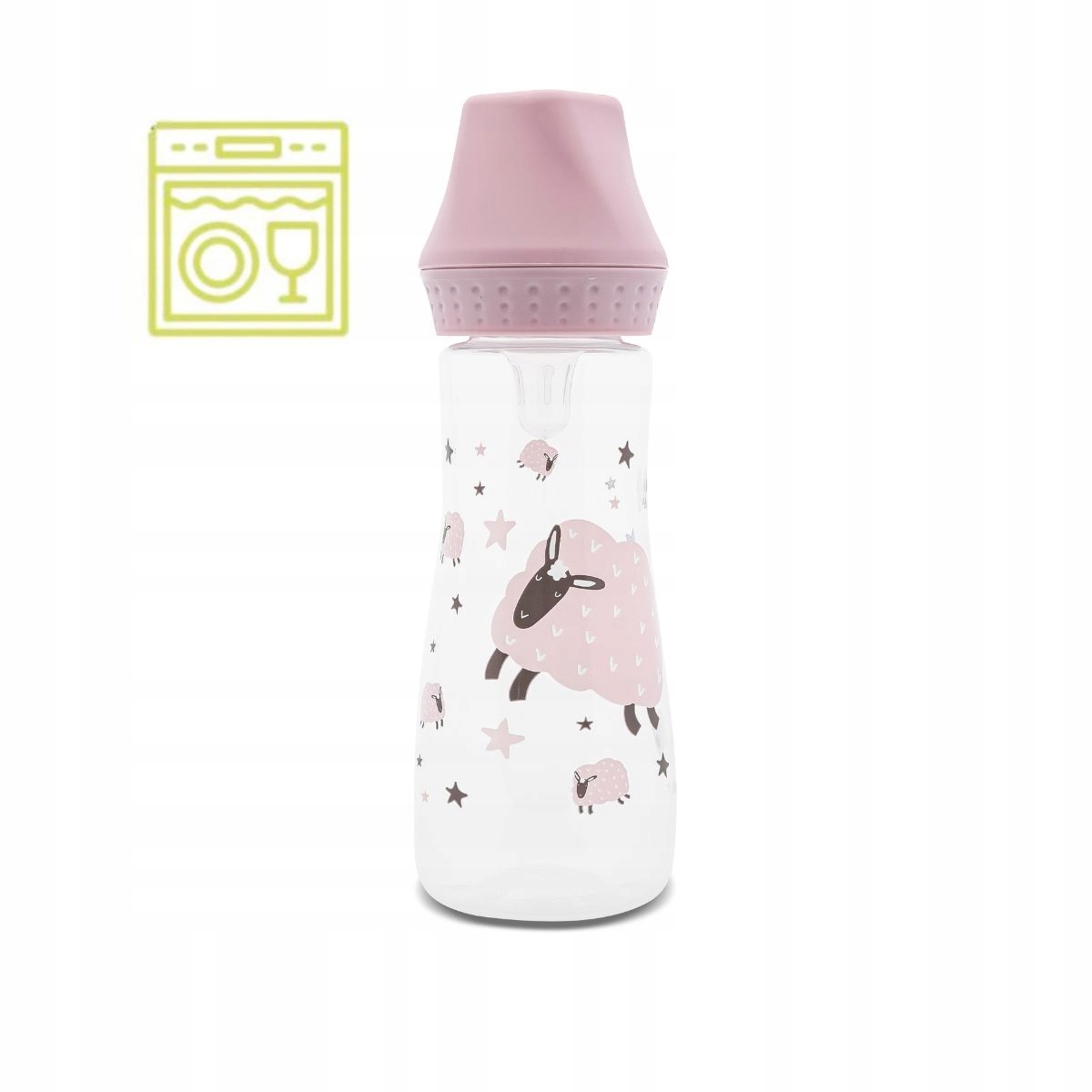 Lorelli antikolikinė butelka 250 ml rožinė