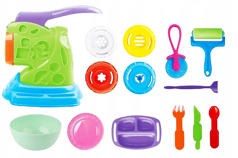 click4TOYS plastilinas su makaronų mašina
