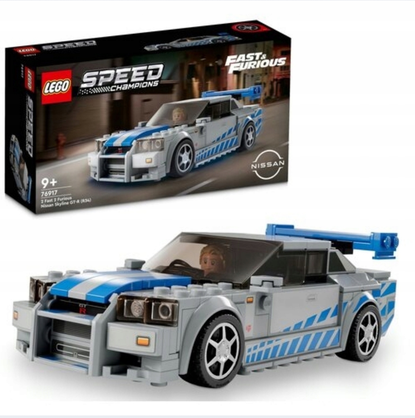 Lego Speed Champions 76917 Nissan Skyline GT-R R34