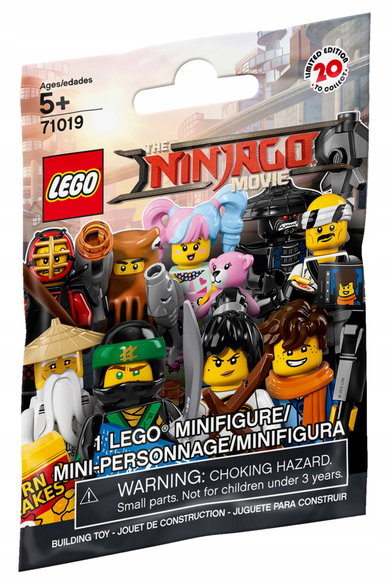 Lego Minifigures 71019 Ninjago Movie