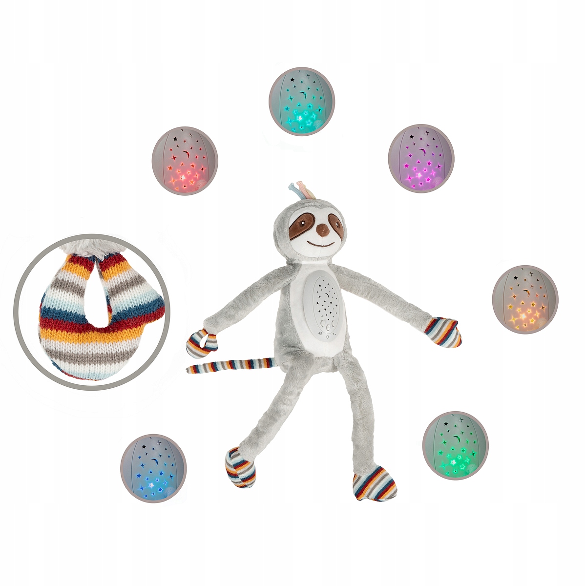 Smily Play Tuli Luli tinginys su projektoriumi nuo 0 mėn.