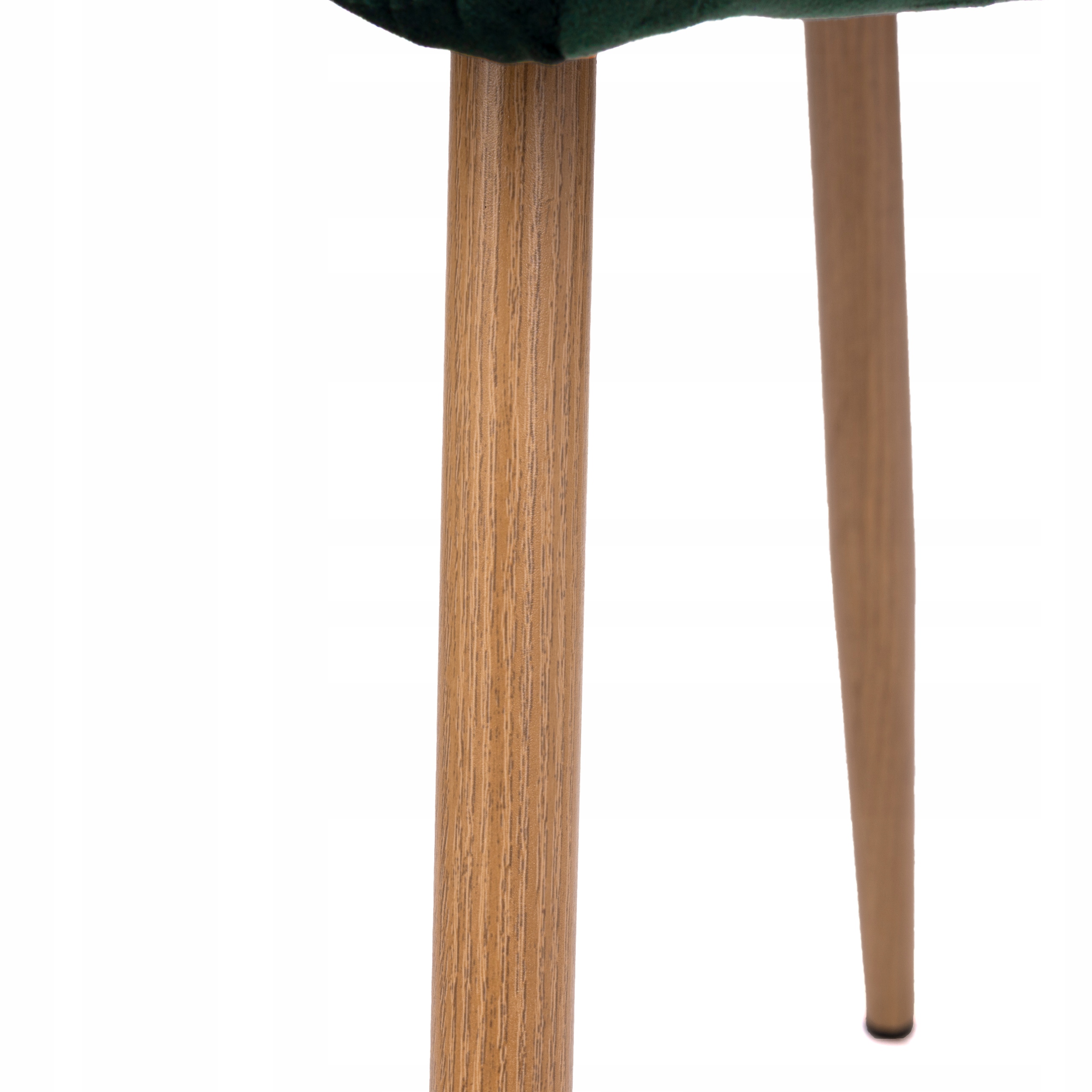 GREEN METAL dygsniuota minkšta VELVETINĖ KĖDĖ SVETAINEI VALGOMUI