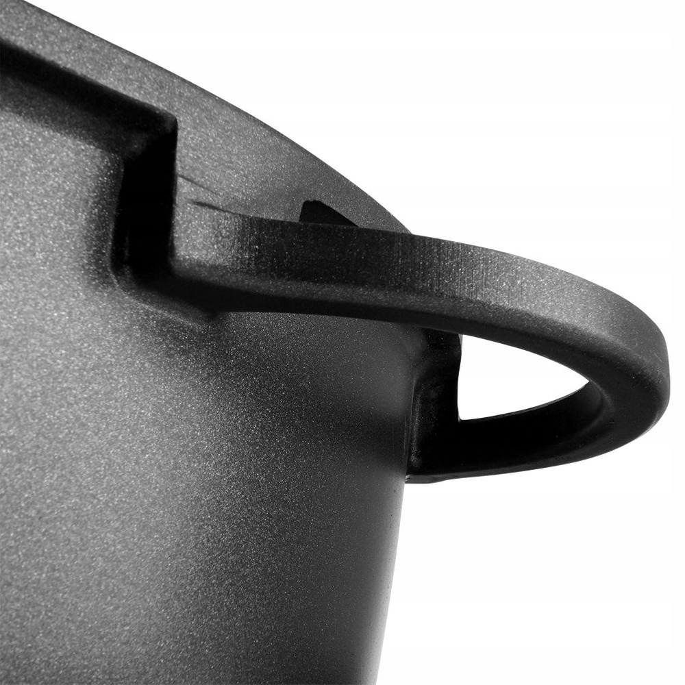 Kepimo skarda 10L 43X28CM ALIUMINIO DANGA GRANITINĖ DANGA SU dangteliu