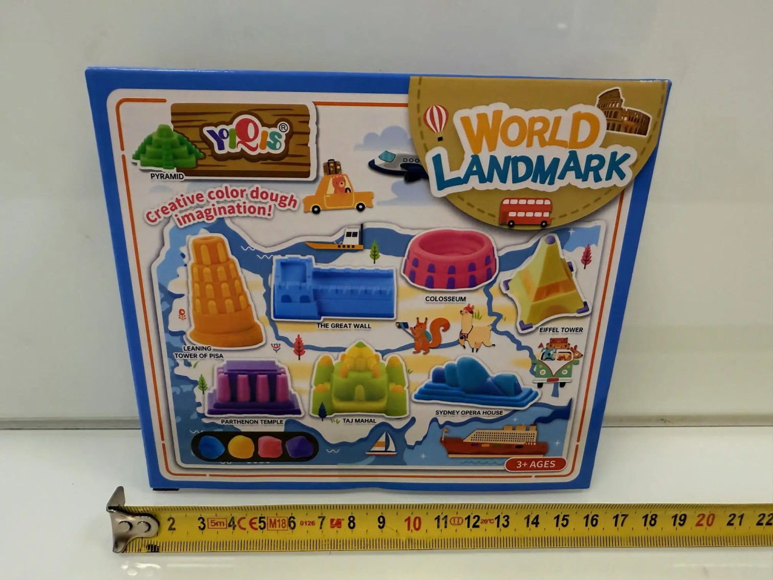 Žaidimų tešlos rinkinys Pastatai NR. 5831-C gramatika