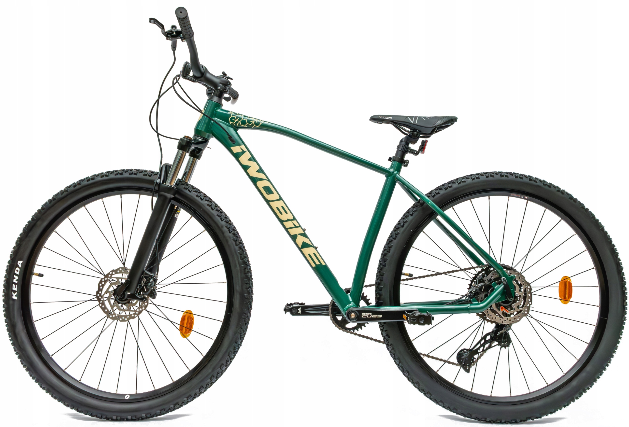 Vyriškas kalnų dviratis 29 aliuminis IWOBIKE Shimano Cues hidraulika, amortizacija