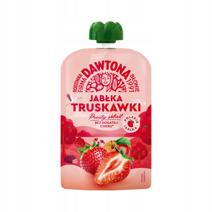 Dawtona vaisių deserai be cukraus 12x100 g