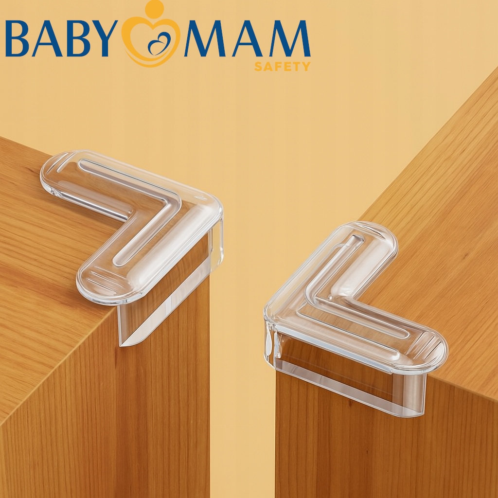 Babymam silikoniniai kampų apsaugai, 12 vnt.