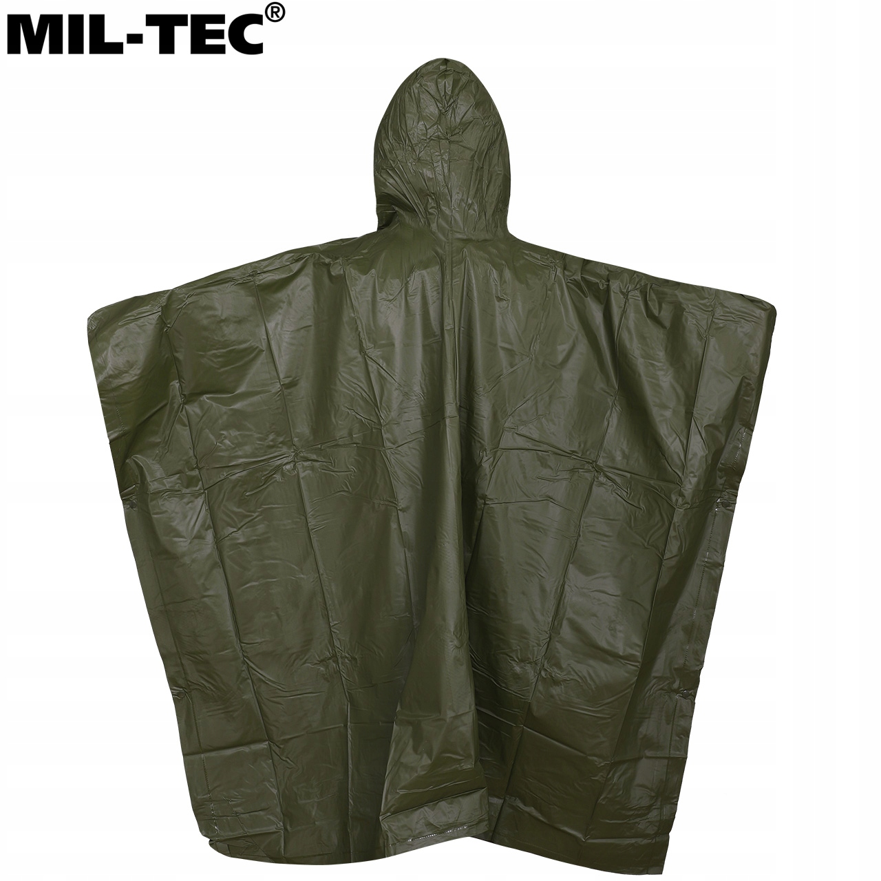Mil-Tec PVC pašiltinta pliušelė su kapišonu žalia