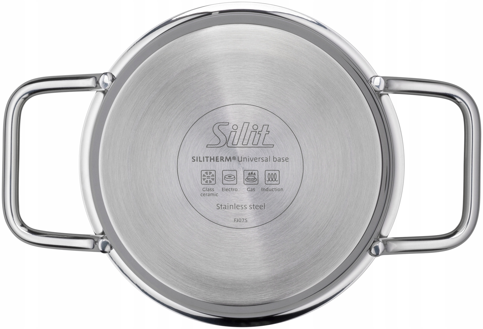 Plieninis puodas su dangčiu, aukštas, Silit Extra Cook, mažas, 12 cm, 1l, indukcinis