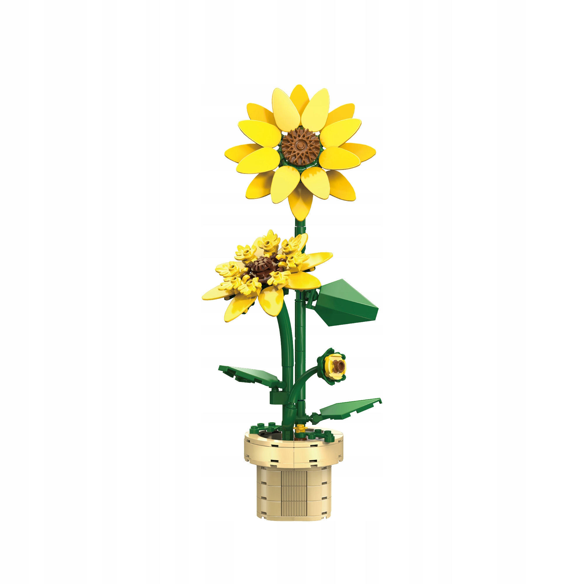 CaDA Floral Art Saulėgrąžų gėlė vazone 187el 59030 statybiniai blokeliai