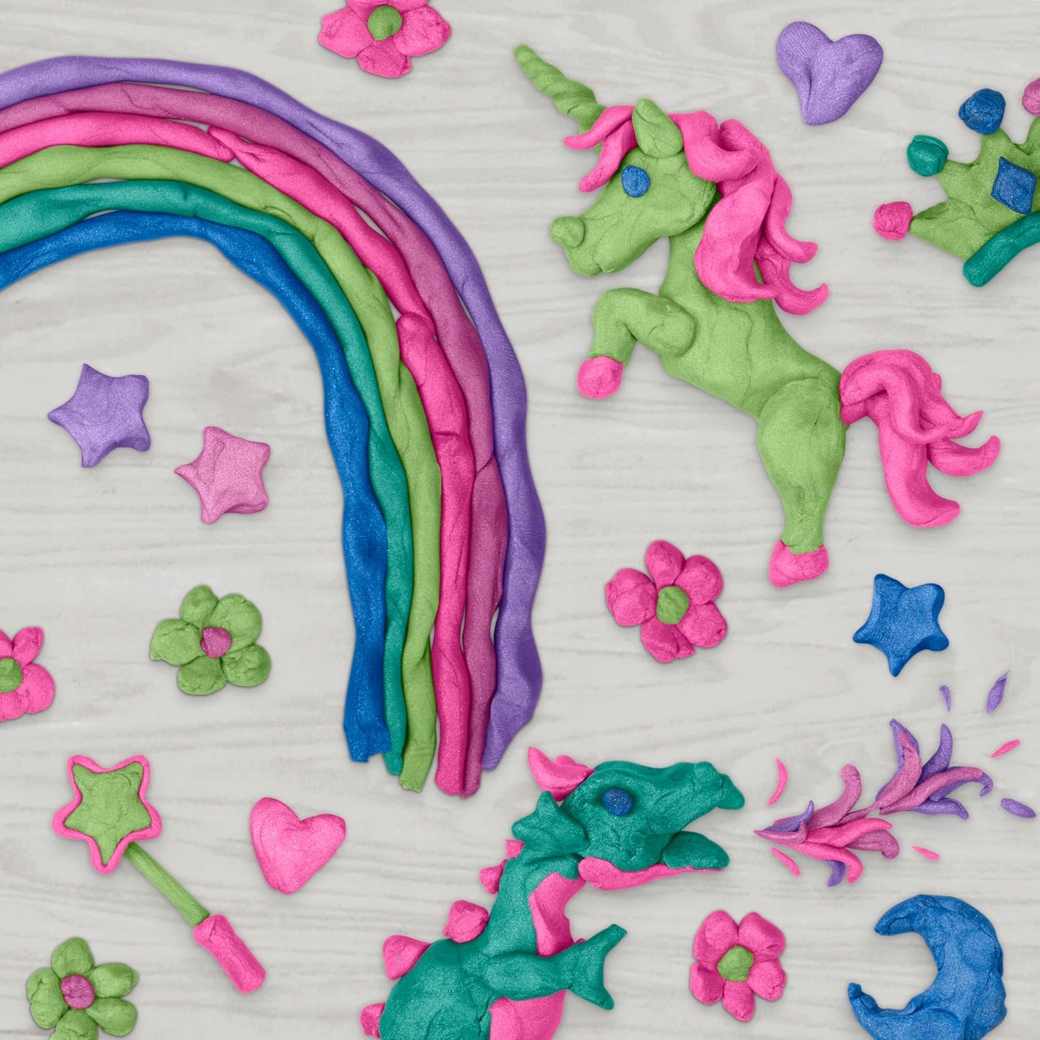 Hasbro Play-Doh błyszcząca kolekcja F9932