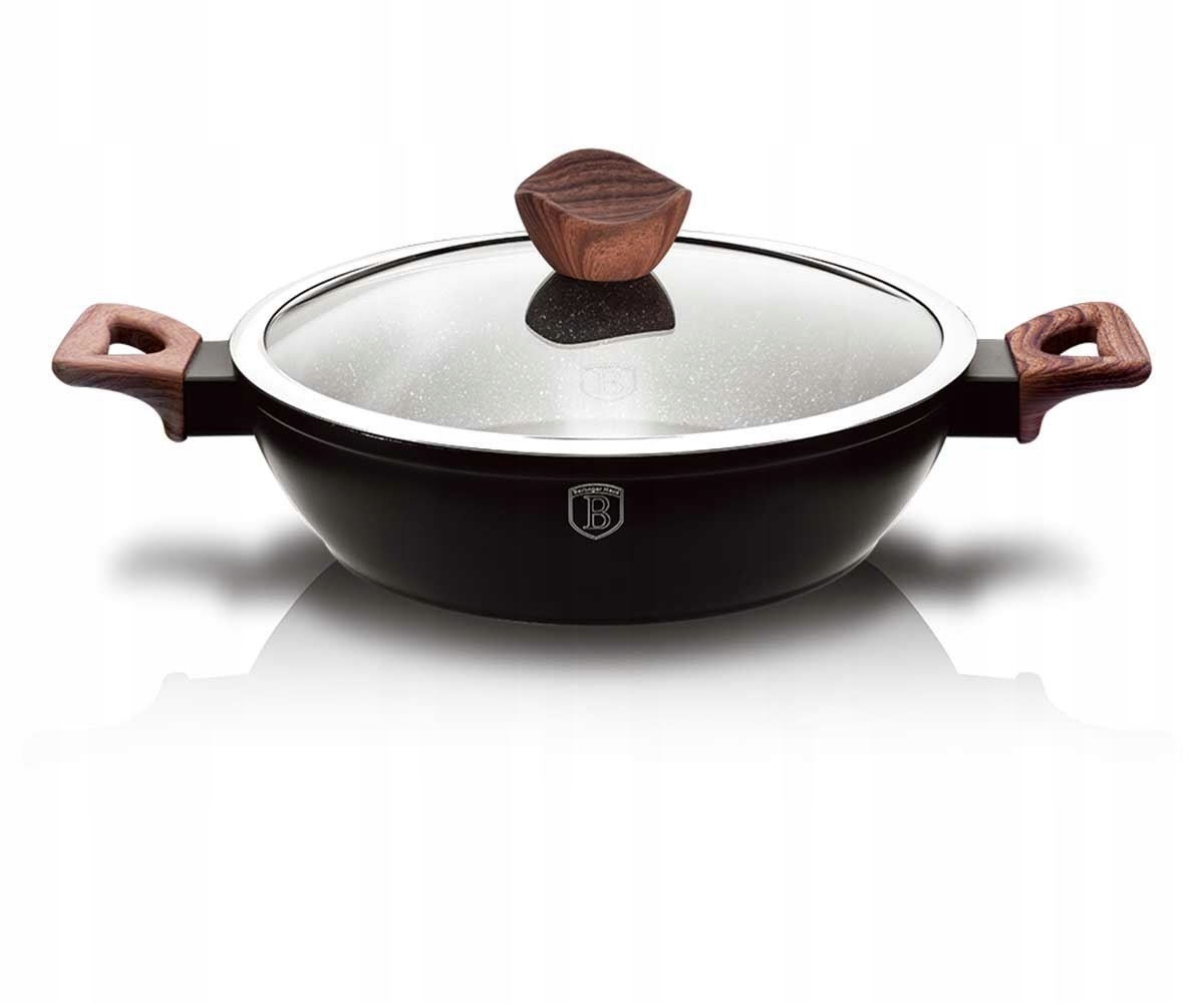 BH-1739 - Žemas vazonas 28 cm Berlinger Haus Ebony Rosewood kolekcija