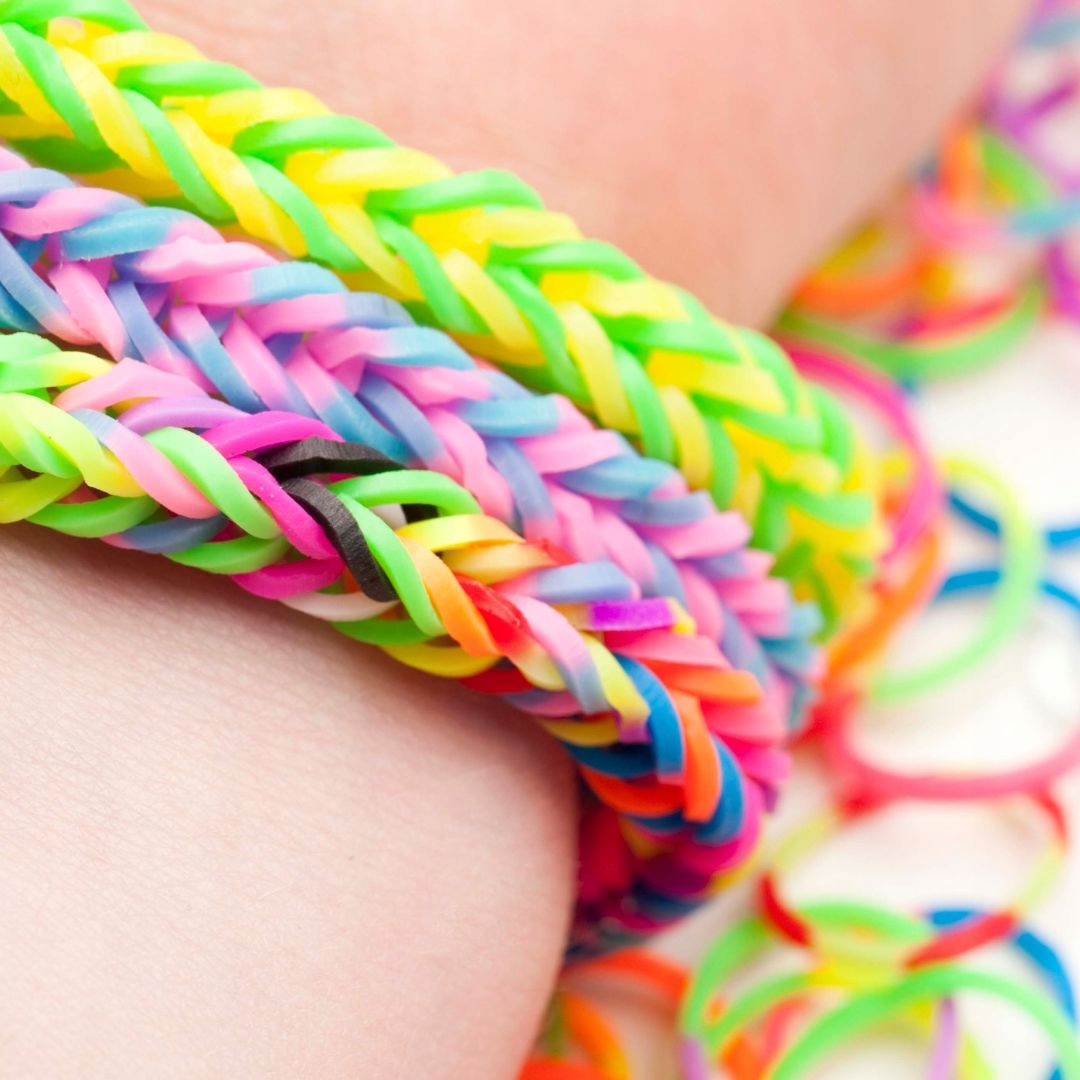 Gumų rankginių rinkinys loom bands 1500 vnt