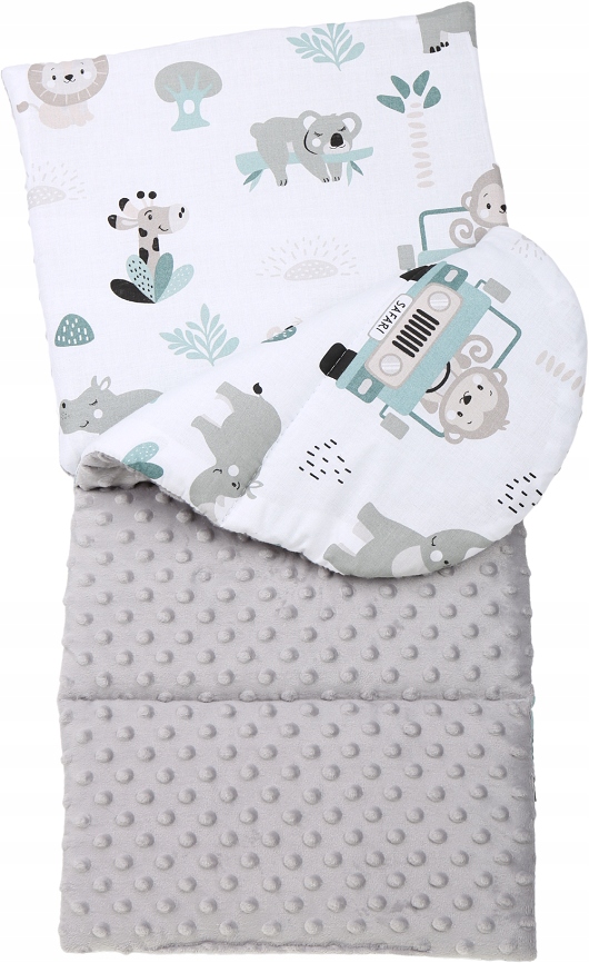 BABY COCOON NEST MINKY PIECE XXL BABYMAM RINKINYS, 7 ELEMENTAI.