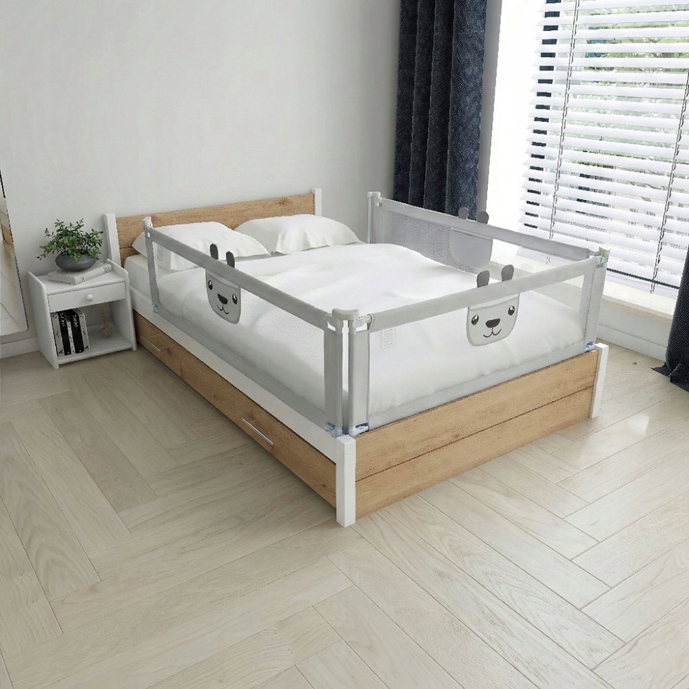 Apsauginė lovelės barjera 200 cm vaikams
