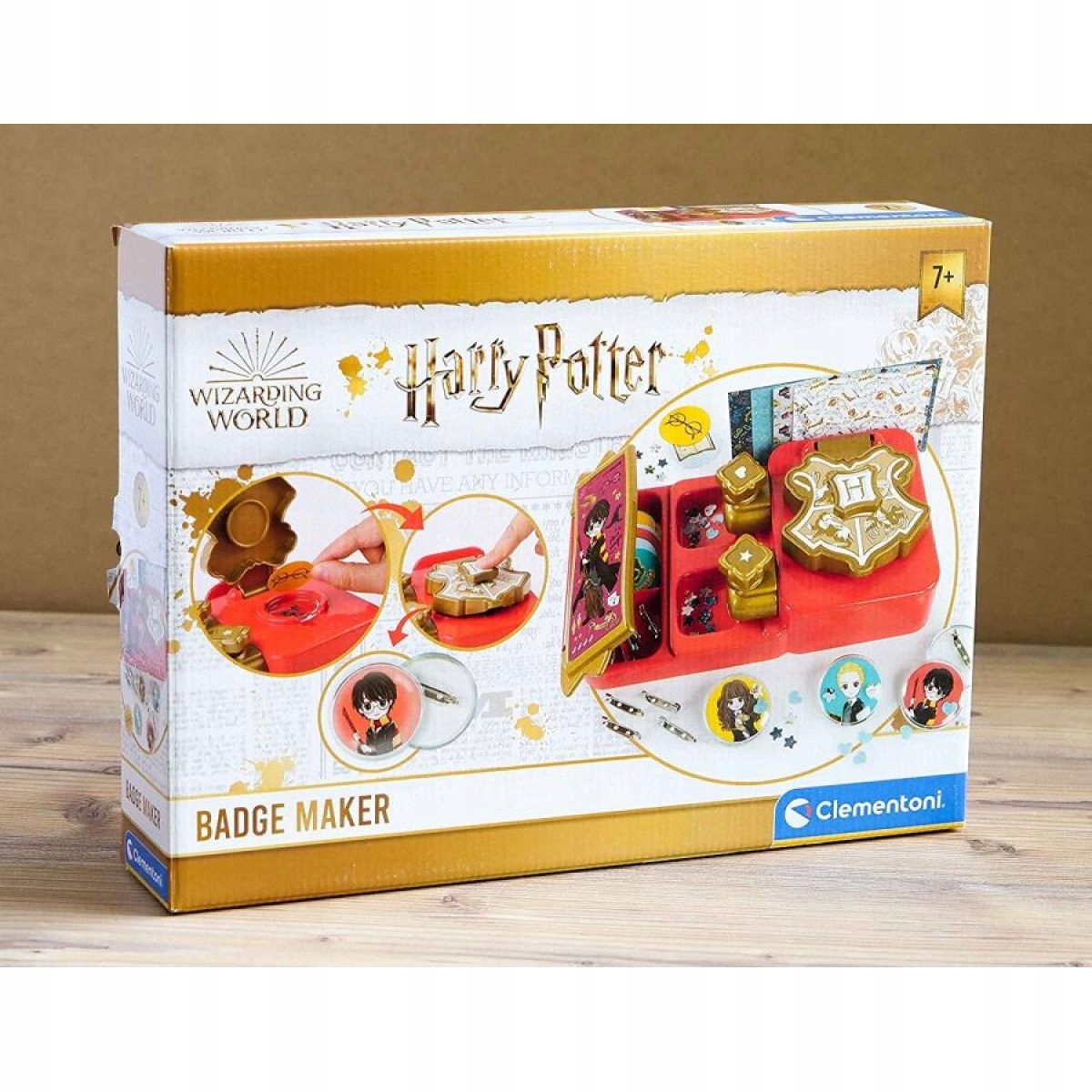 Clementoni Harry Potter ženklelių gamyba