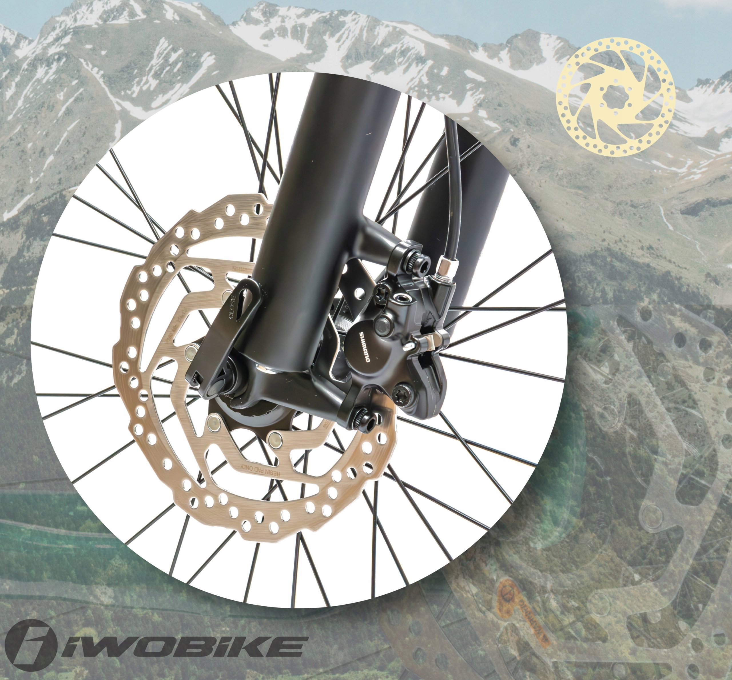 Vyriškas kalnų dviratis 29 aliuminis IWOBIKE Shimano Cues hidraulika, amortizacija