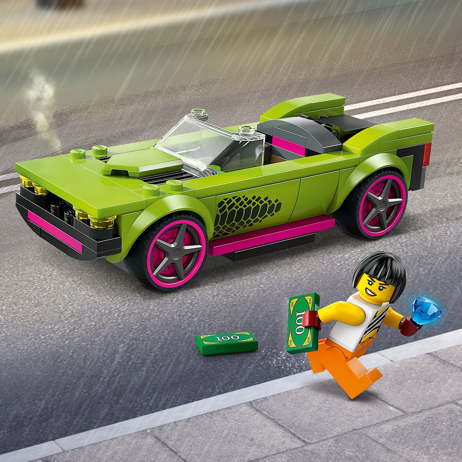 Lego City policijos persekiojimas 60415