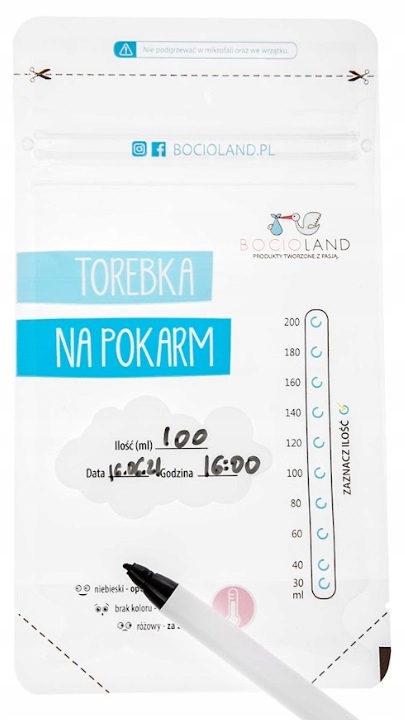 Bocioland maišeliai šlapiam pieniui 30 vnt