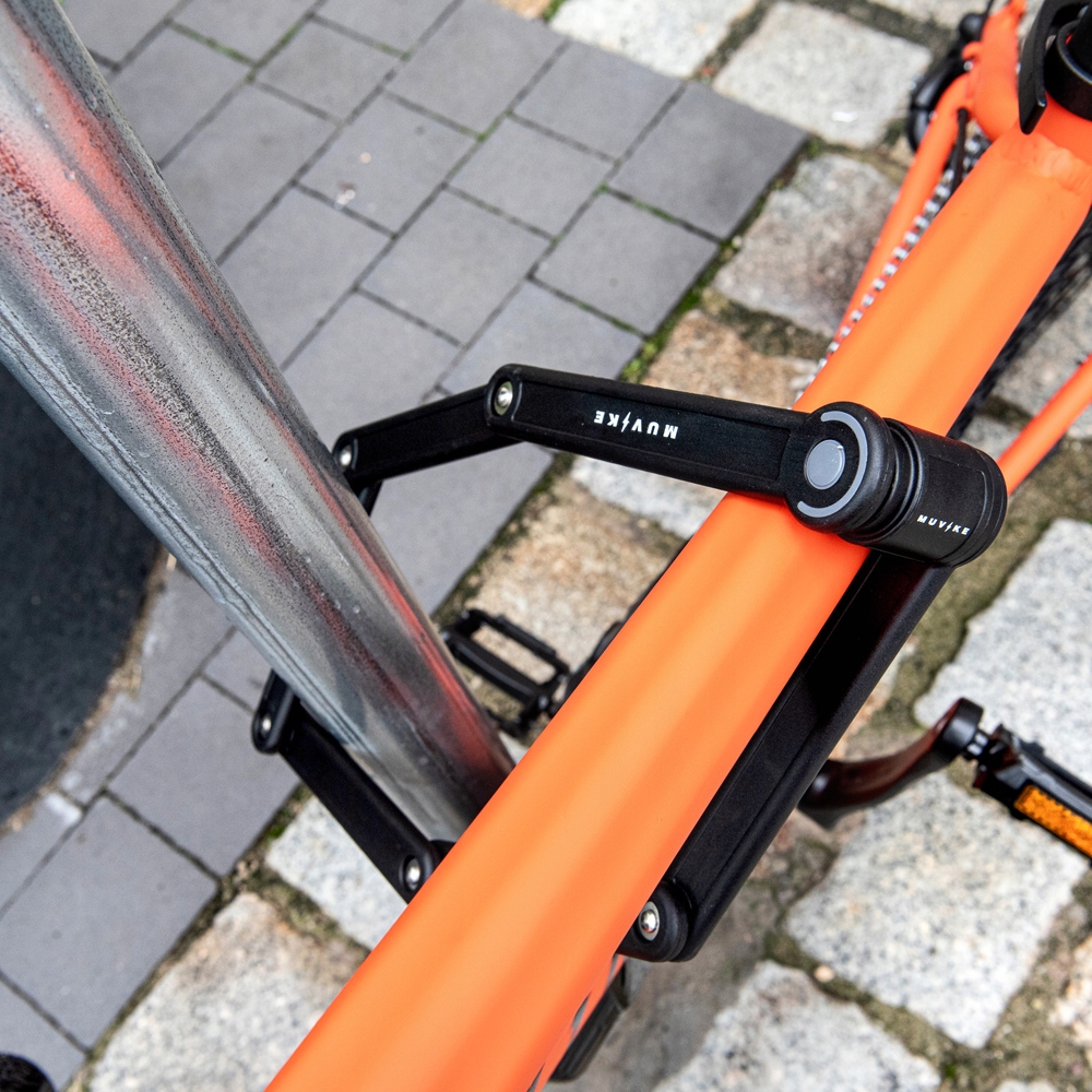 SULANKSTAMAS DVIRAČIO UŽRAKTAS 85cm 8mm SU RAKTU SU RANKENE MUVIKE FOLD 850/8K