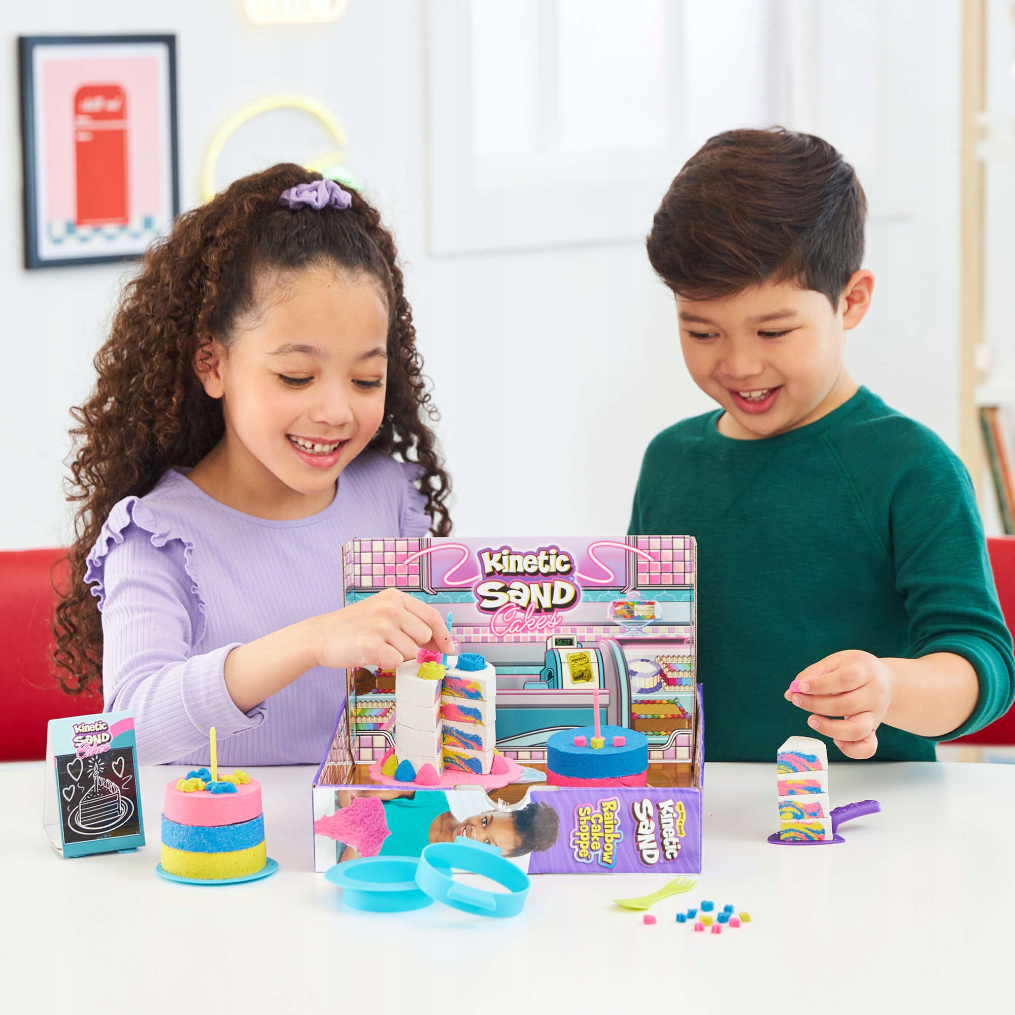 Spin Master kinetic sand cukierninė ir krautuvėlis