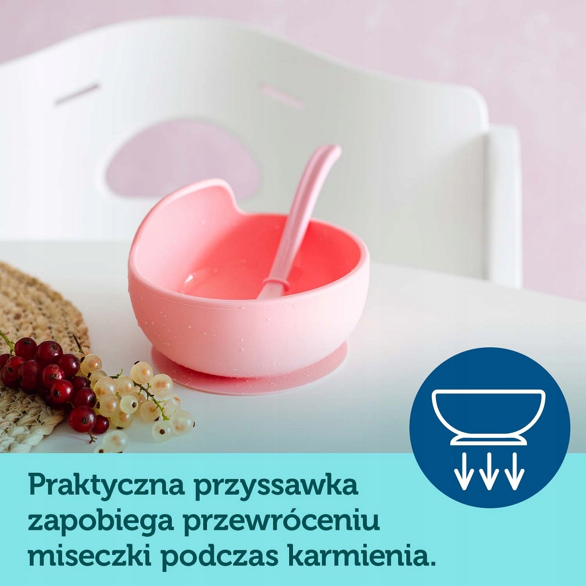 Canpol silikoninis dubuo su prisesėtu 330ml 6m+