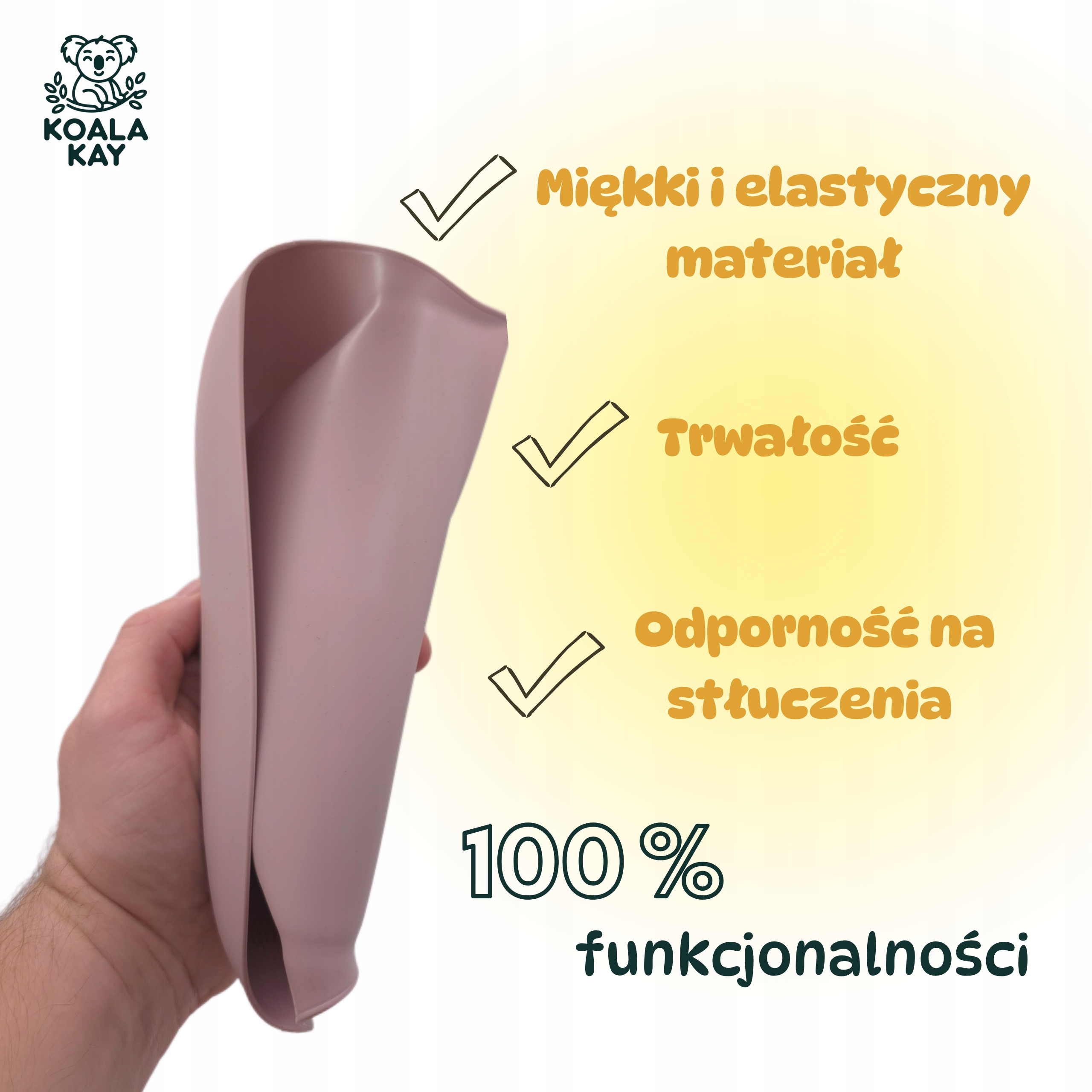 Rinkinys 3in1 Silikoninis seilinukas, dubuo, šaukštas, reguliuojamas, seifas