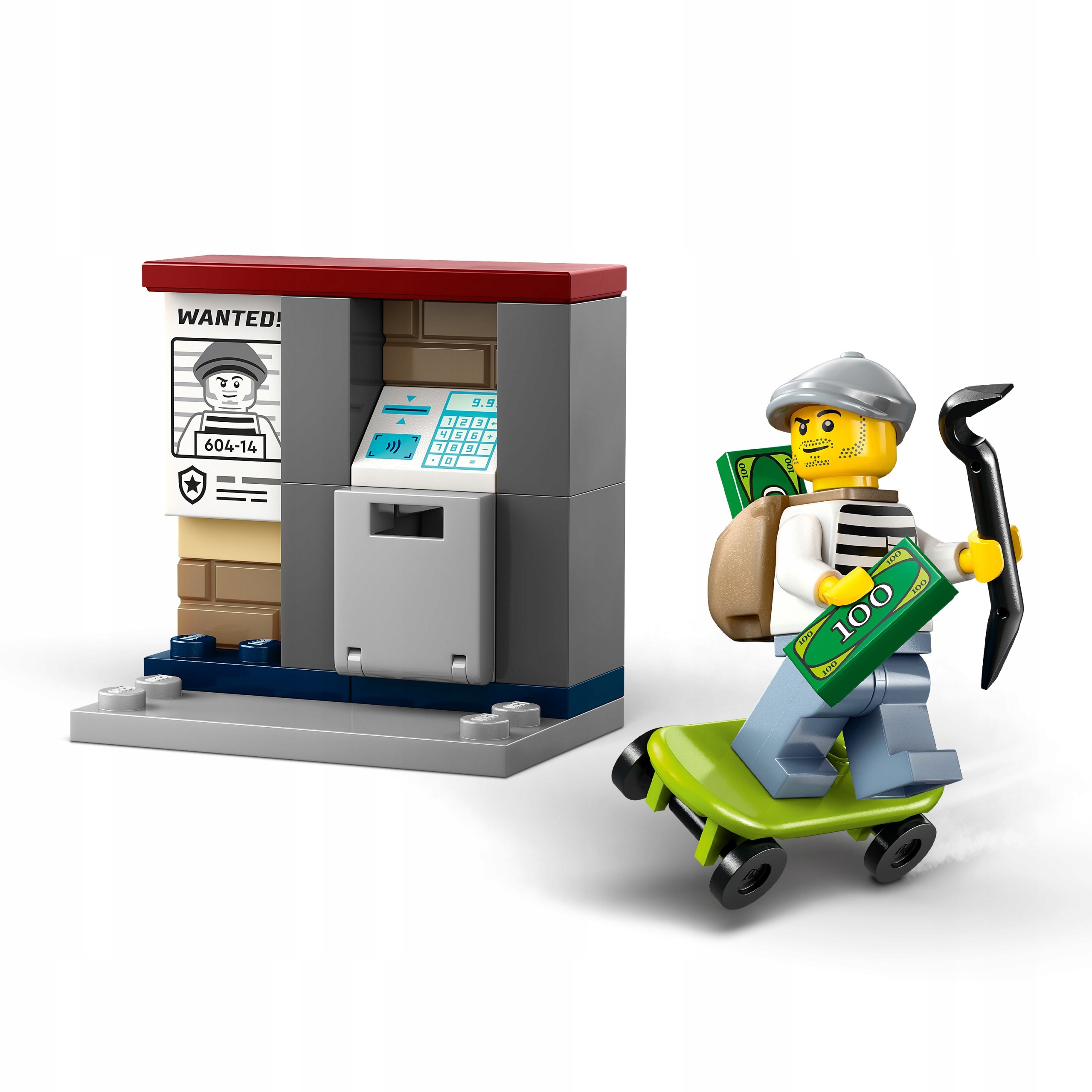 LEGO City 60455 policijos motociklo persekiojimas