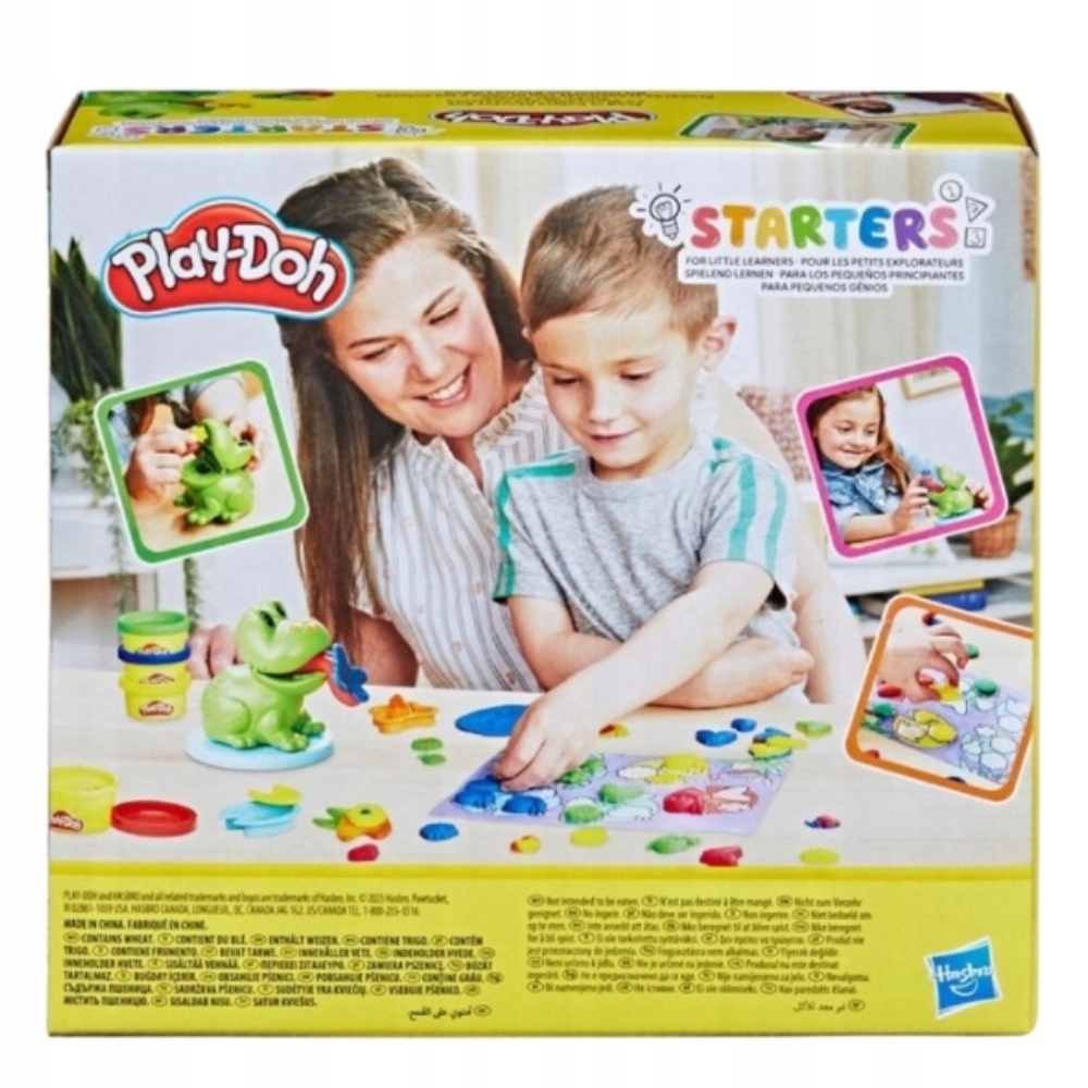 Hasbro Play-Doh pradinis žalias varlė rinkinys