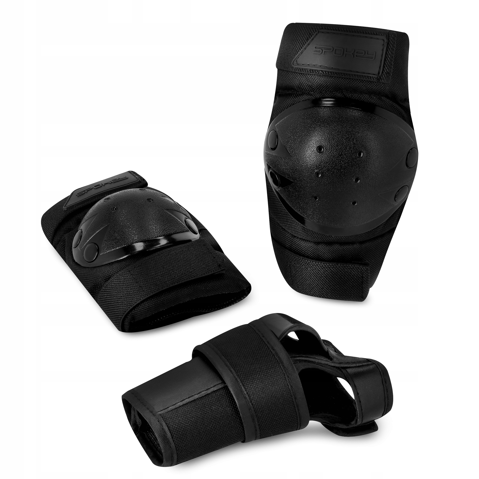 Riedučių, paspirtukų ir riedlenčių apsaugos, Spokey SHIELD PRO rinkinys, dydis S