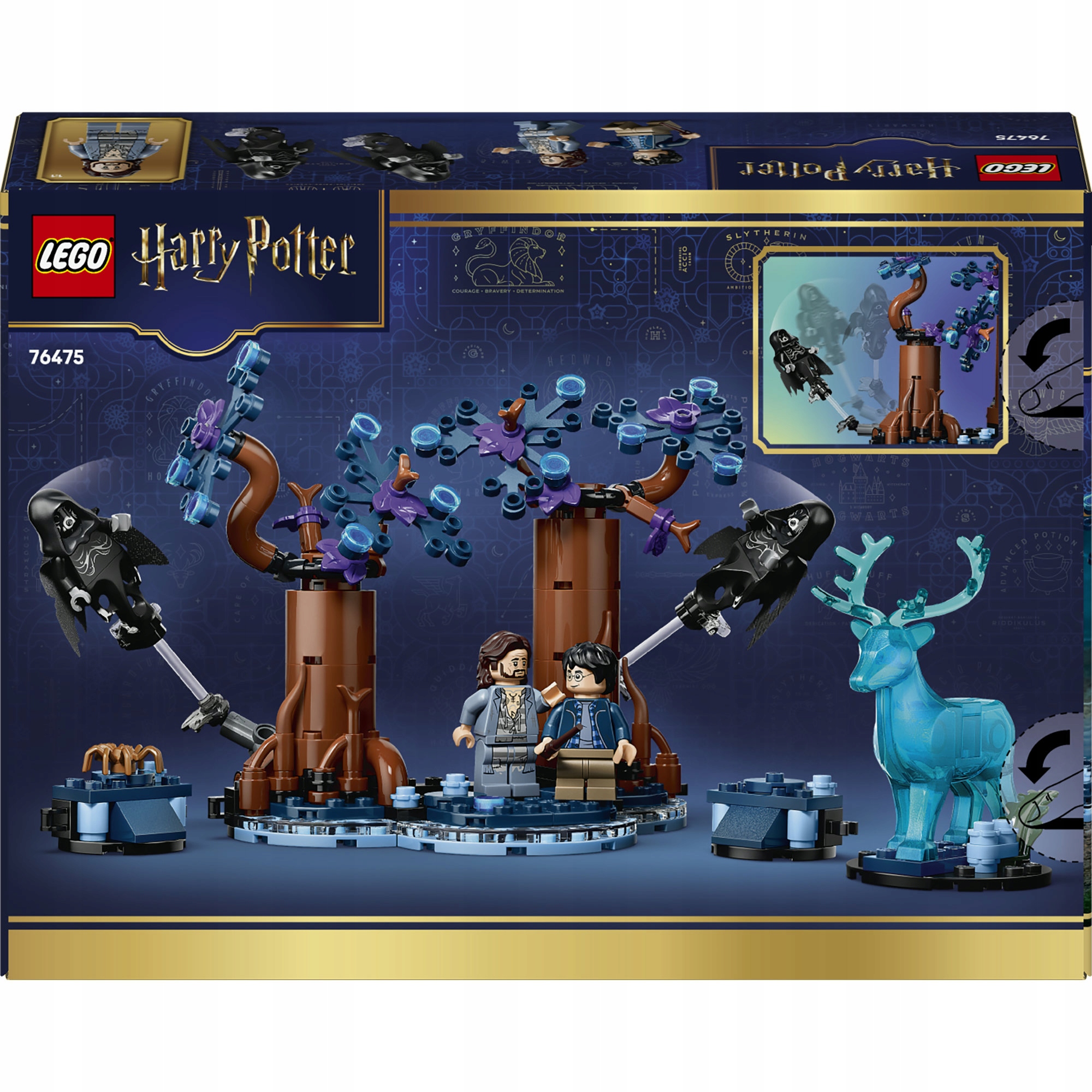 LEGO kaladėlės Haris Poteris 76475 Uždraustasis miškas: Expecto Patronum