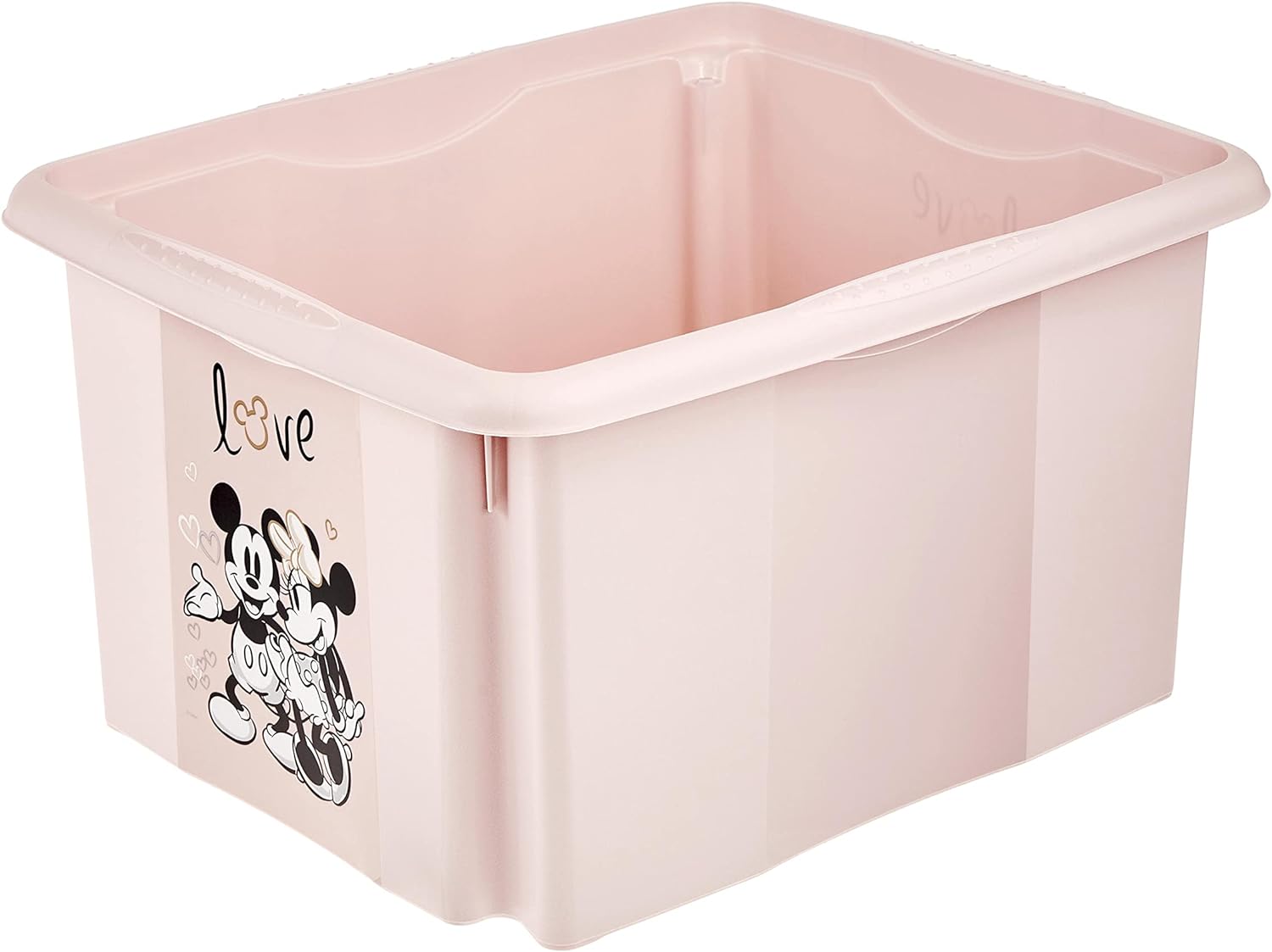 MICKEY MOUSE PLASTIKINIS TAKAS SU DANČIU ŽAISLŲ LAIKYMO DĖŽEČIUI 24 L