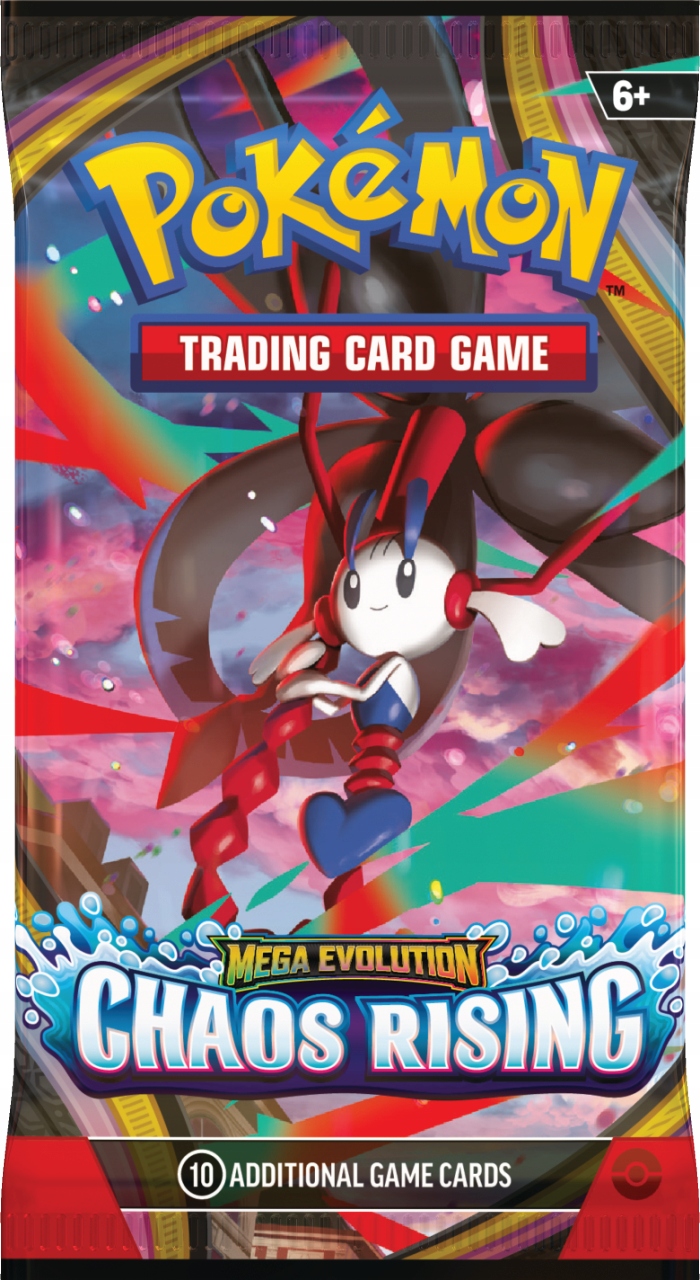 Pokémon TCG Mega Evolution Chaos Rising booster