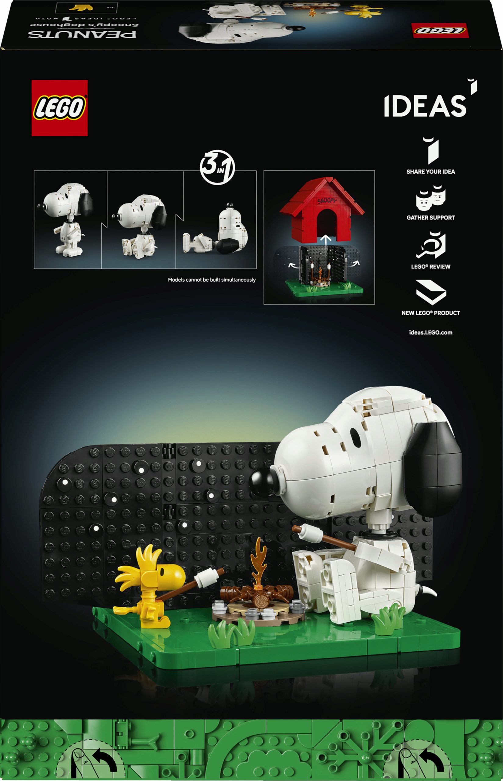 LEGO Ideas 21368 Fistaškai Snoopy namas