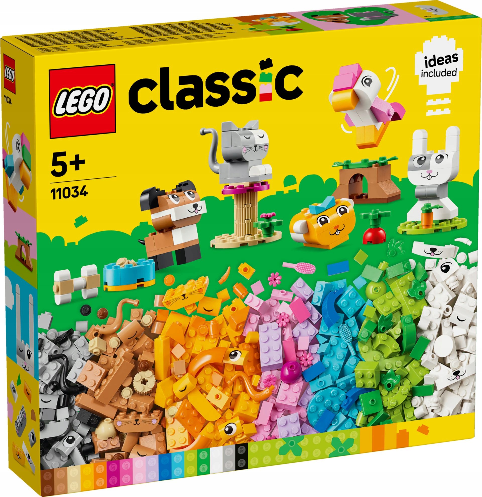 LEGO Classic 11034 kūrybiški žvėriatai
