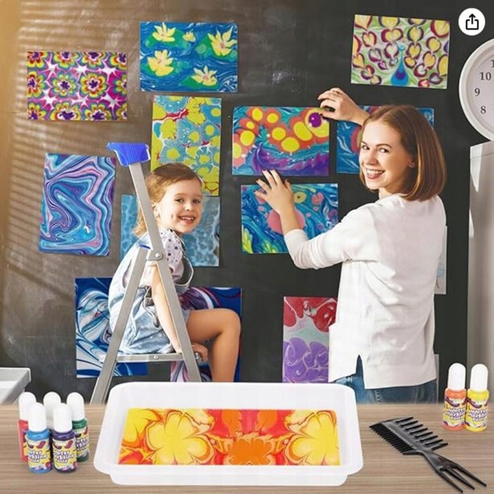 DDOO akvarelės rinkinys vaikams, kreityva, DIY, magiškas