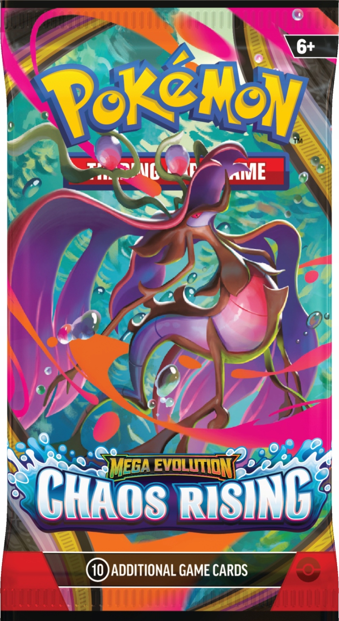 Pokémon TCG Mega Evolution Chaos Rising booster