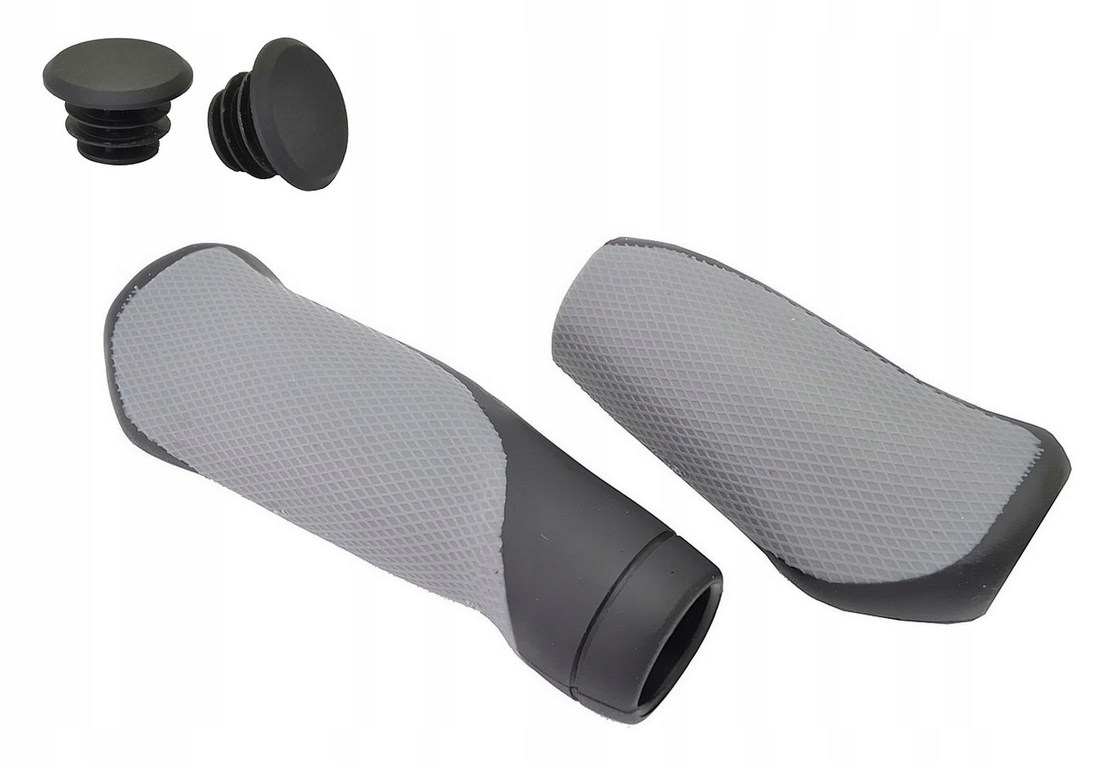 Nexelo dviračio vairo rankenos guminės 135 mm