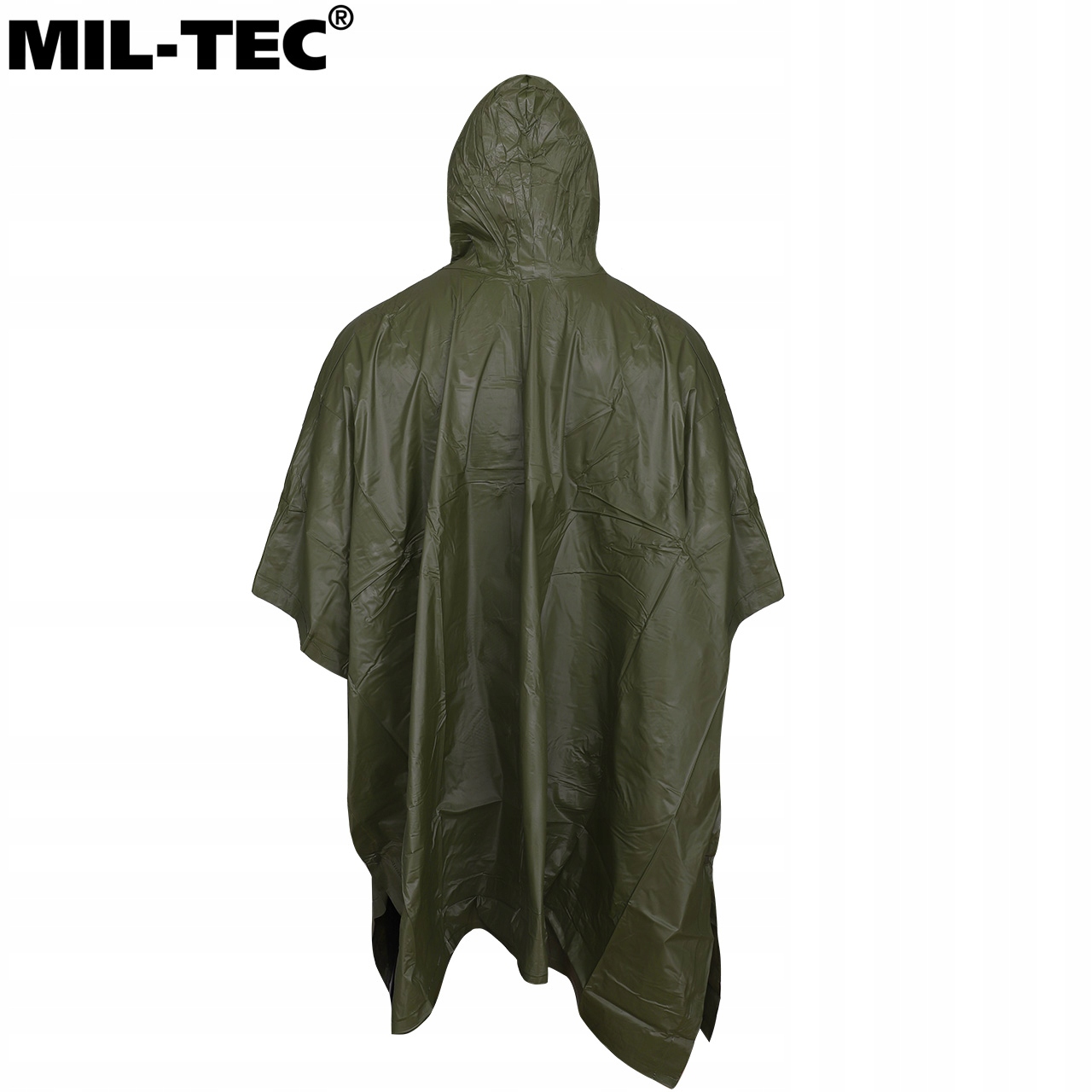 Mil-Tec PVC pašiltinta pliušelė su kapišonu žalia