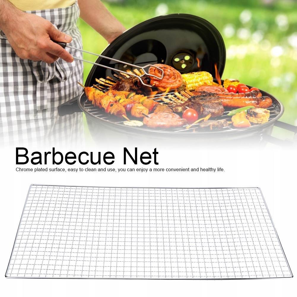 GRILĖS GRILĖMS STATYTI 50X30CM – NERŪDIJANČIO Plieno