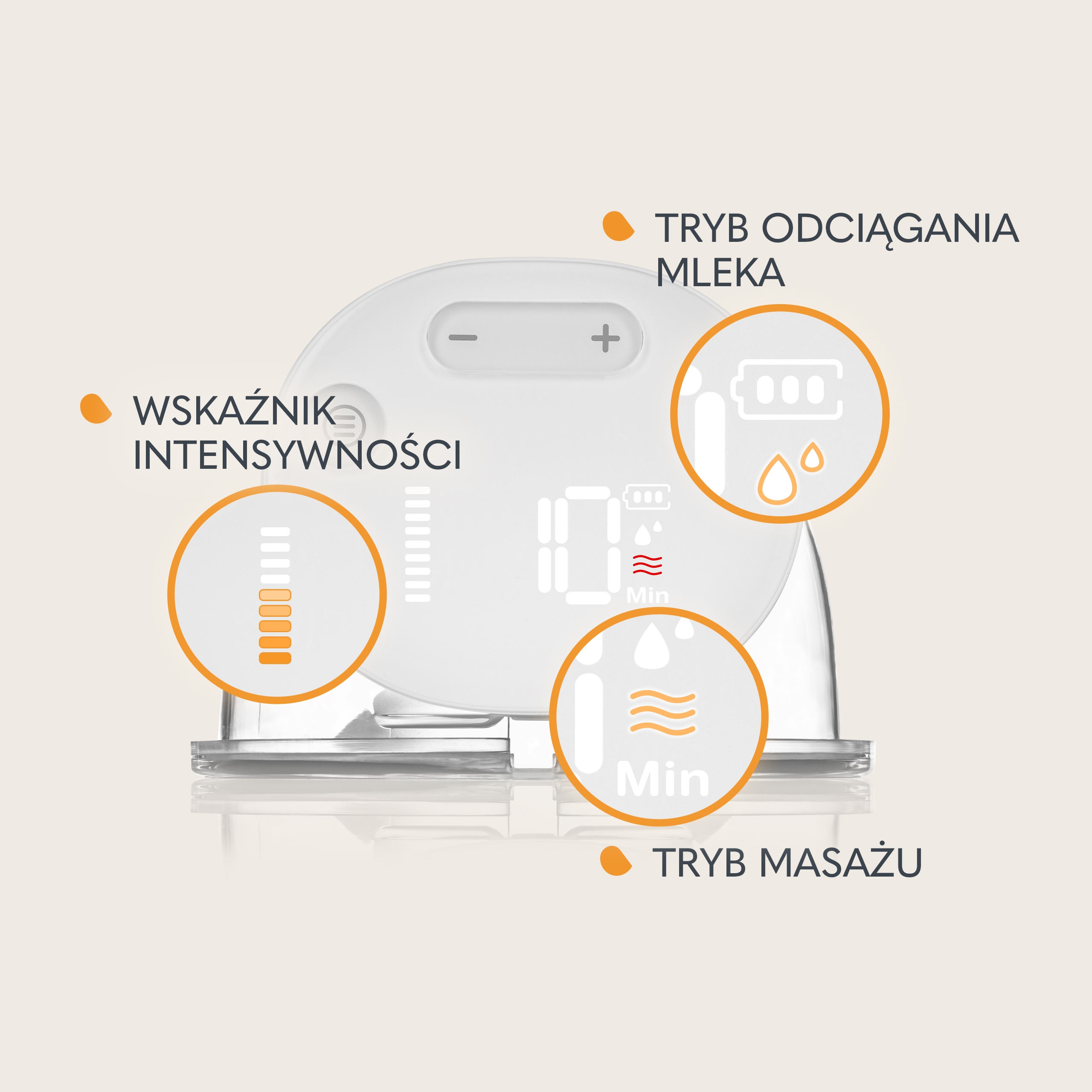 Lionelo Fidi Free elektrinis nešiojamasis laktatorius